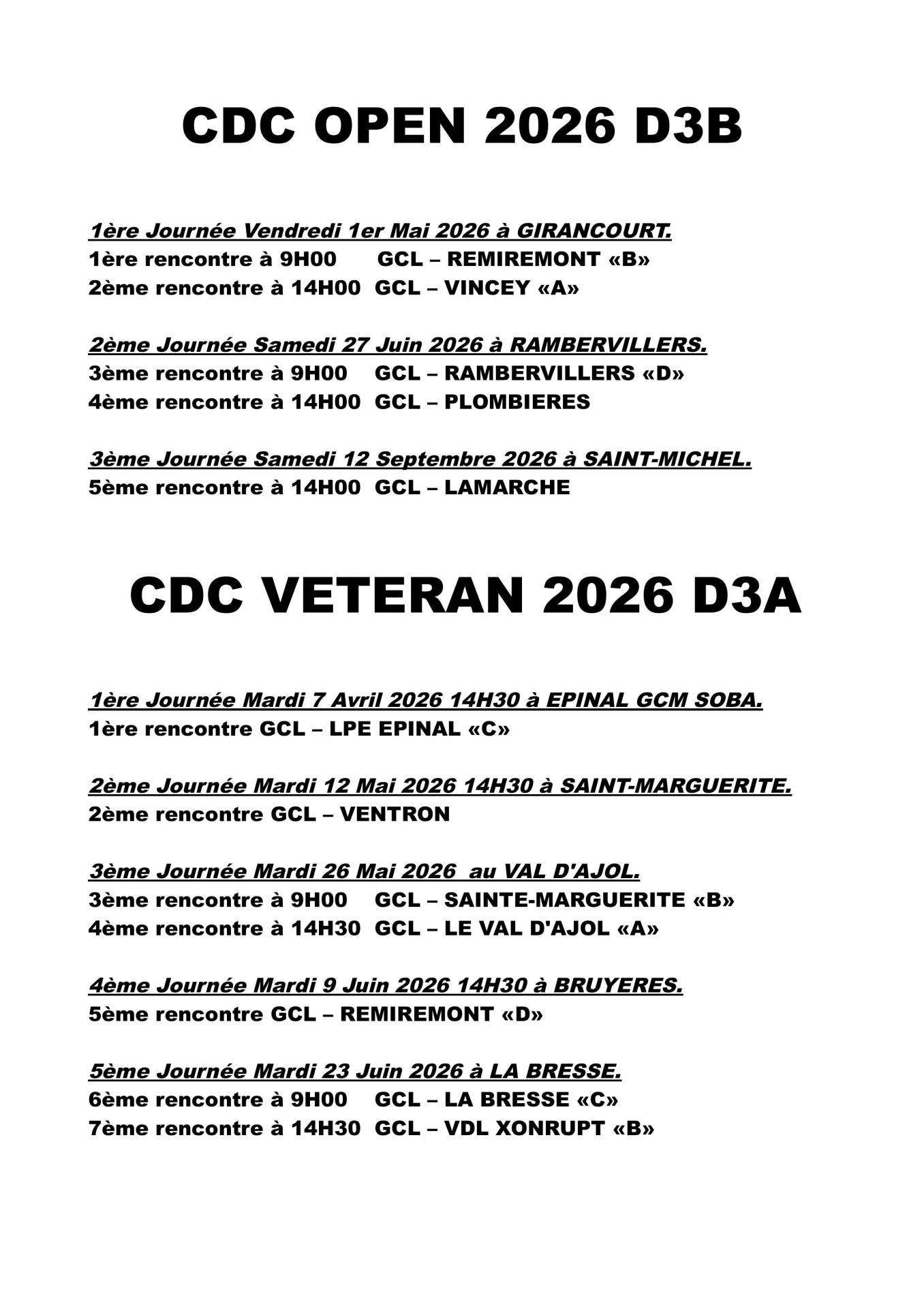 Cdc open et veteran 2026