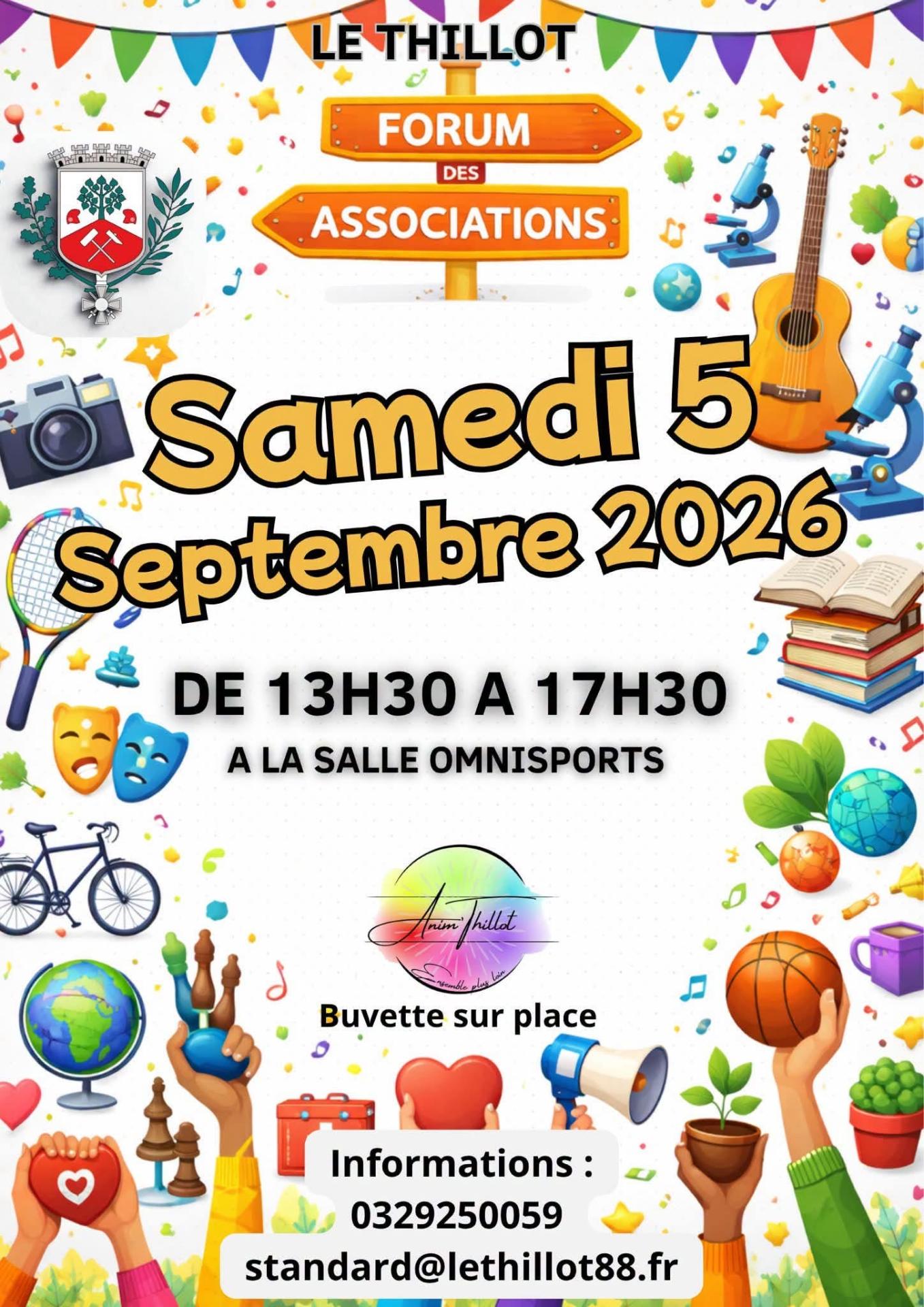 Affiche forum 5 septembre 2026